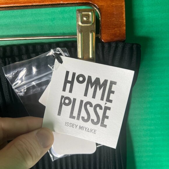 Homme Plissé Issey Miyake Pleated Pants Black size 2 - Picture 2 of 16